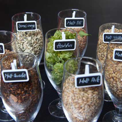Les ingrédients de la bière