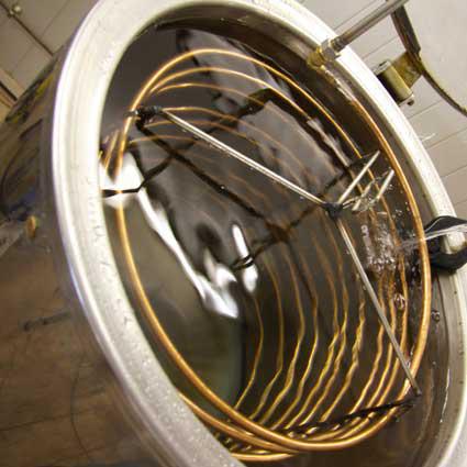 Condenseur de l'alambic